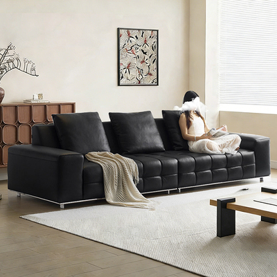 时增银河全青皮沙发头层牛皮飞天茅台米洛提半青皮劳伦斯新款沙发