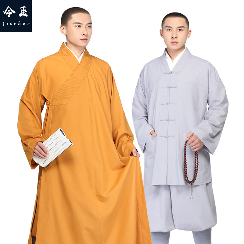 Still far summer TR cotton Sengfu Duangua Rohan gown suit Long gown Monk loaded Sengyi Monk clothes Robesin the Men's clothing, National Costume(new), Other National Costume category - from Buy2taobao.com to provide professional Taobao agent buy service