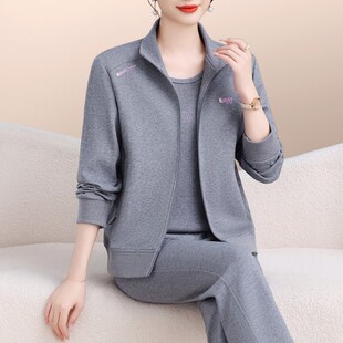 官方迈耐克斯运动套装女春秋2026新款时尚休闲减龄显瘦洋气跑步服