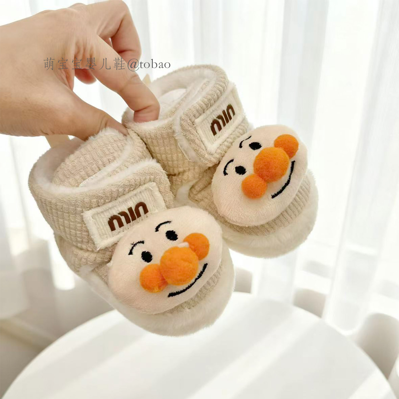 秋冬新款新生婴儿鞋学步棉鞋靴