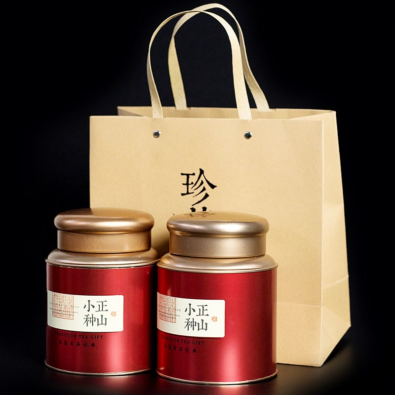 2018正山小种红茶罐装礼盒装暖胃武夷山茶叶浓香型小袋装500g