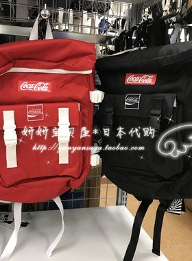 现货特价清仓 日本 Coca-Cola 可口可乐男女款双肩背包大容量书包