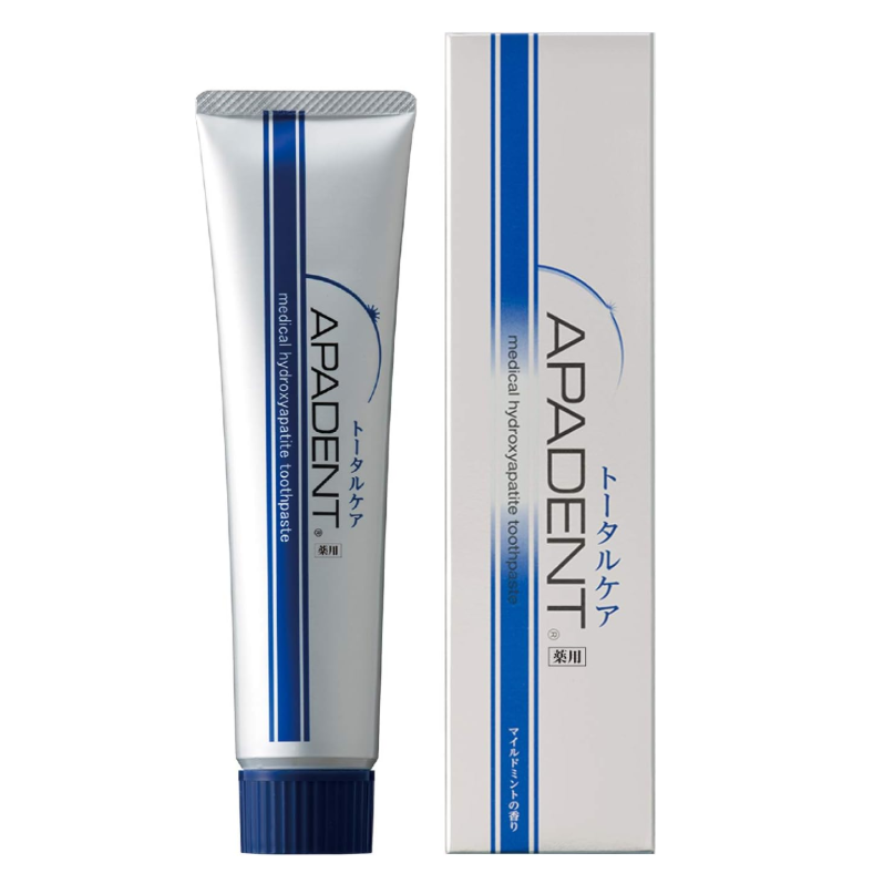 日本apadent艾博德白亮牙膏 消臭口 预防周牙炎120g清洁口腔健齿