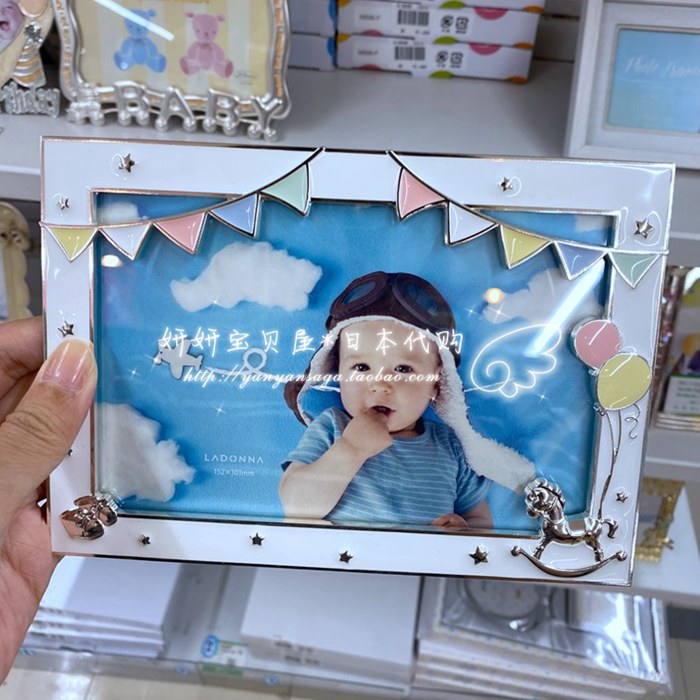 日本宝宝周岁生日闺蜜礼物相框