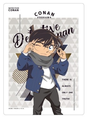 现货名侦探柯南限定 日本CRUX垫板 赤井秀一灰原哀动漫联名限量B5