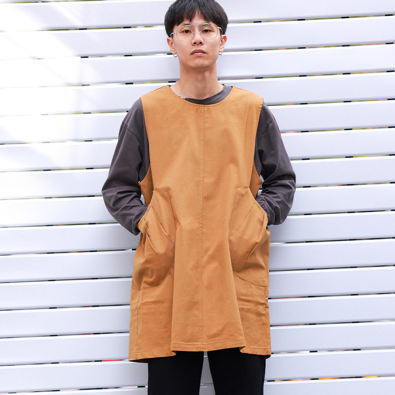 家用厨房围裙男女通用餐厅服务员