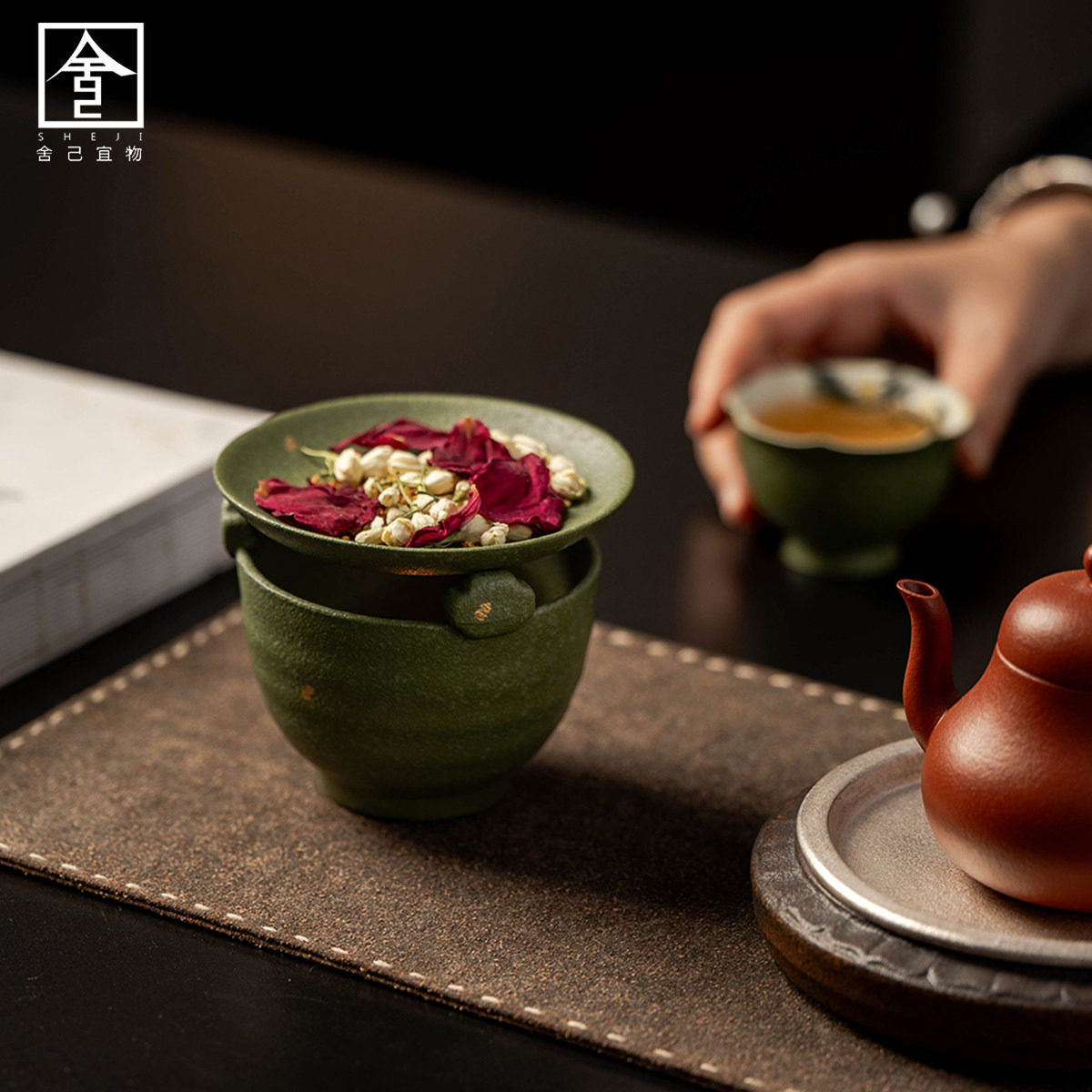 手工陶瓷复古烤茶炉日式家用烘茶器蜡烛加热炉茶叶提香炒茶具配件,餐饮具,茶道/零配,淘宝优惠券,粉丝福利购,淘宝优惠卷