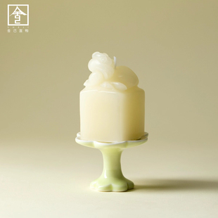 高级感香薰蜡烛摆件香氛精油 高颜值貔貅印章香薰蜡烛家用中式