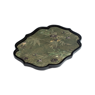 竹制壶承茶盘茶席套装复古干泡台茶壶托盘茶具收纳盘长方形茶台