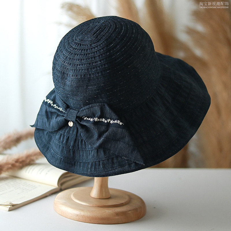 帽子女款2025新款防晒遮阳帽防紫外线女士户外薄款透气百搭太阳帽