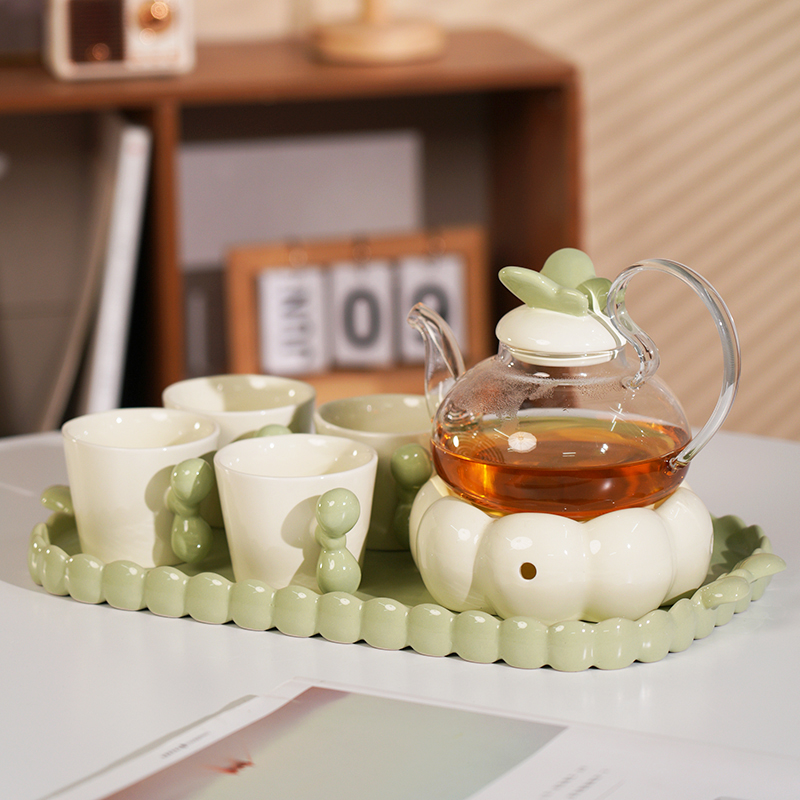 高颜值花茶壶套装花草水果茶具