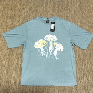 Oakley欧克利25ssJellyfish Hydrolix™ 简约舒适短袖T恤杰伦布朗