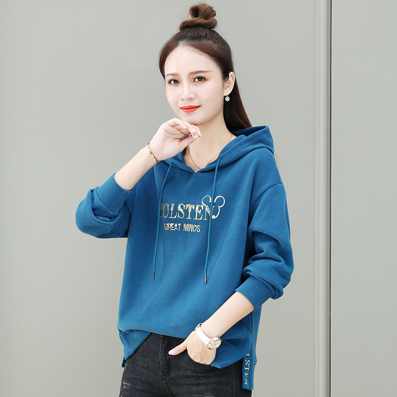 连帽卫衣女装套头春秋2020新款宽松休闲长袖女上衣以纯官方旗舰店