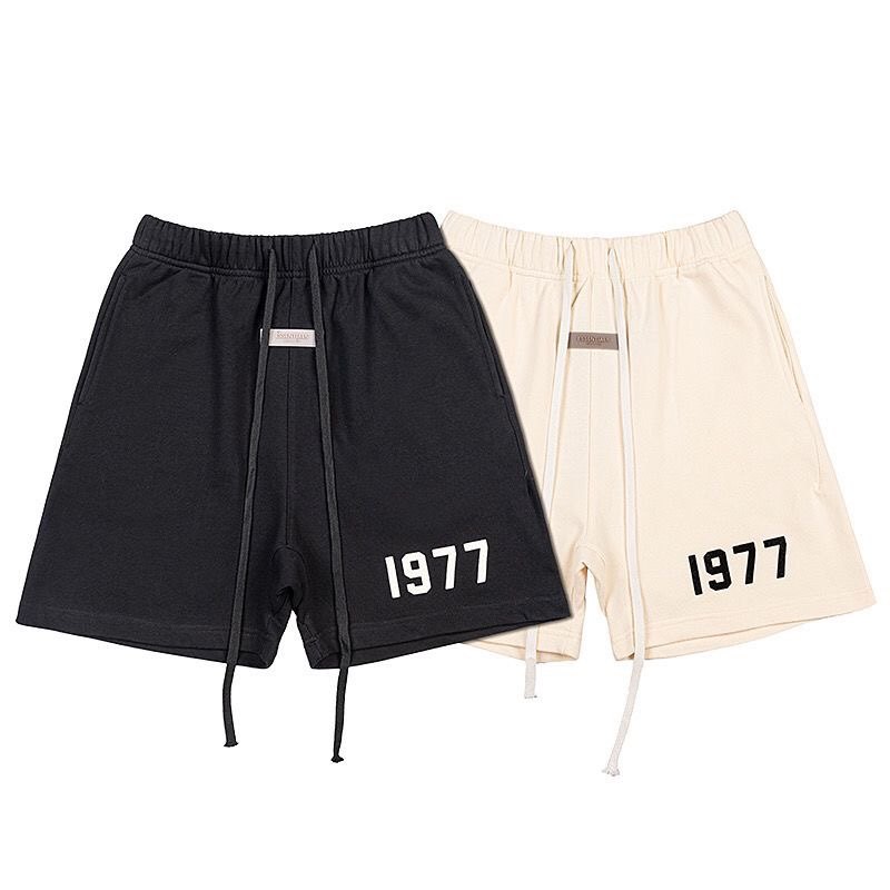FEAR OF GOD FOG第八季复线ESSENTIALS男女情侣1977运动五分短裤图片