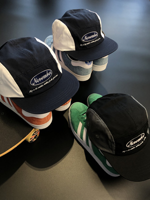 NOEMIE 23SS日系复古拼色五片帽鸭舌帽棒球帽男女情侣款