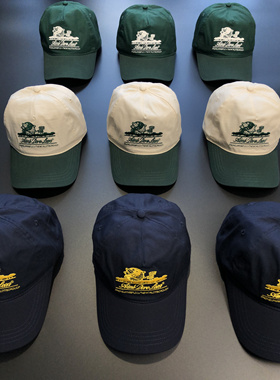 AIME ALDAIME ALD Unisphere Hat美式复古棒球帽宽檐可调节情侣款