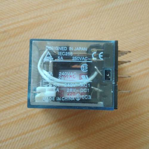 IEC255 250VAC 5A 中间继电器 24V 220V MY4NJ  MY2NJ