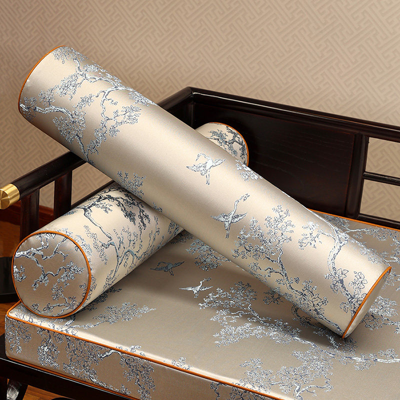 新中式扶手枕客厅沙发长条枕靠垫床头靠枕办公室椅护腰夹腿糖果枕,居家布艺,靠垫/抱枕,淘宝优惠券,粉丝福利购,淘宝优惠卷