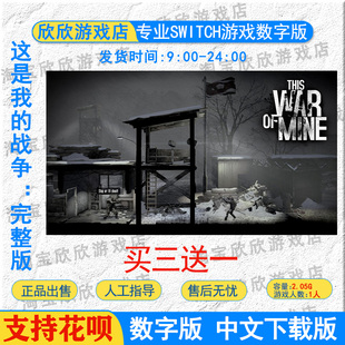 NSswitch 任天堂游戏 中文 这是我的战争：完整版 数字版下载版