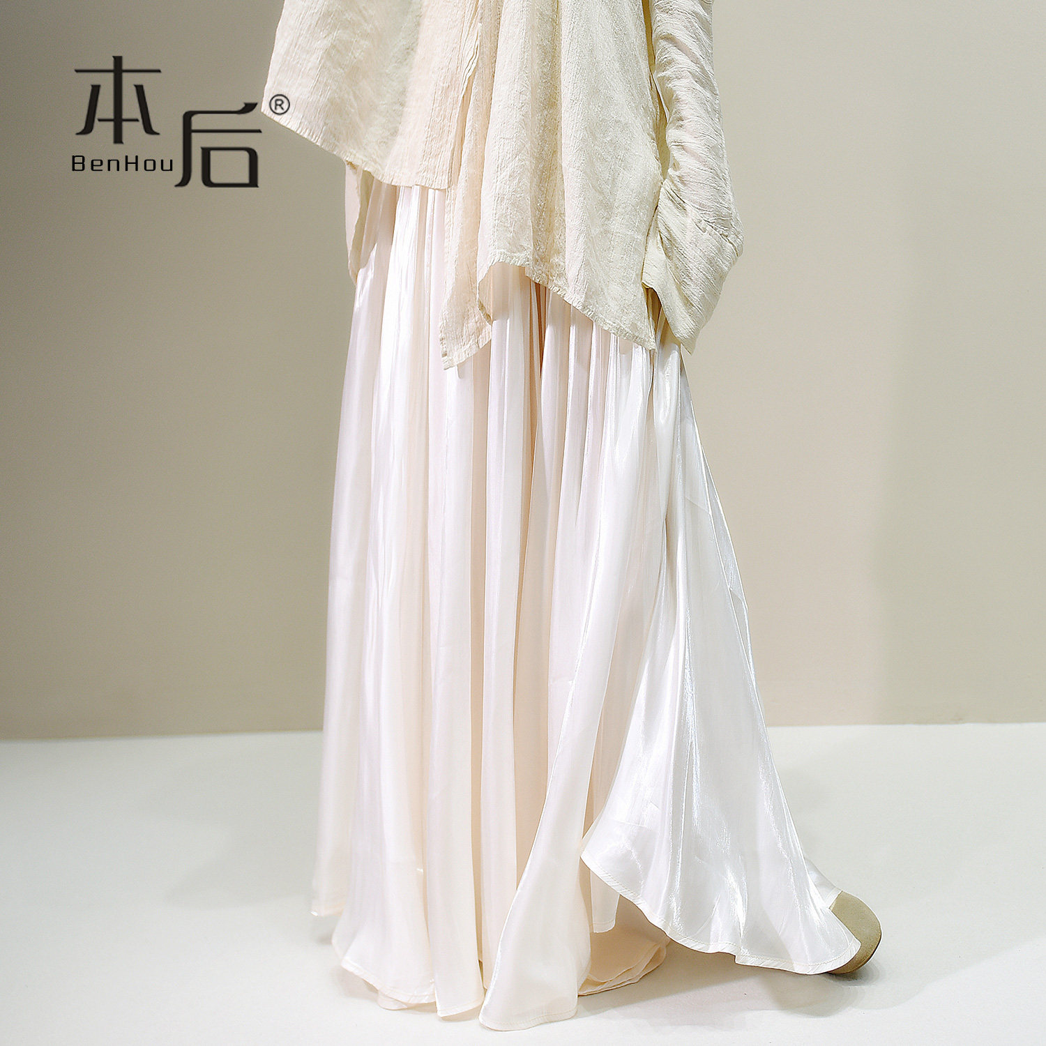 2508 不规则a字半身裙女2026新款春夏绝美巨好看的长裙大摆裙子