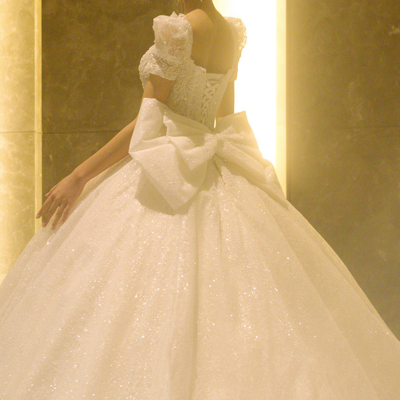 Main wedding 2021 new pattern temperament bride Little starry sky Retro High-end Sen family Ultra cents Dream European style heavy industryin the Women's clothing/Boutique , Wedding/Cheongsam/Formal dress , Wedding  category - from Buy2taobao.com to provide professional Taobao agent buy service
