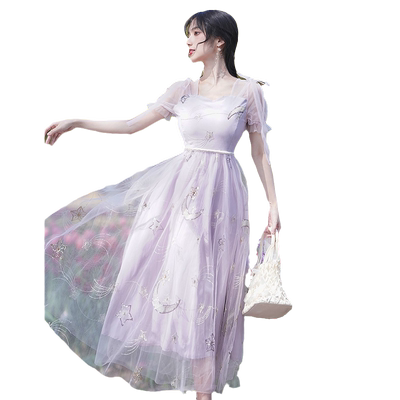 清仓汉服汉元素日常通勤连衣裙