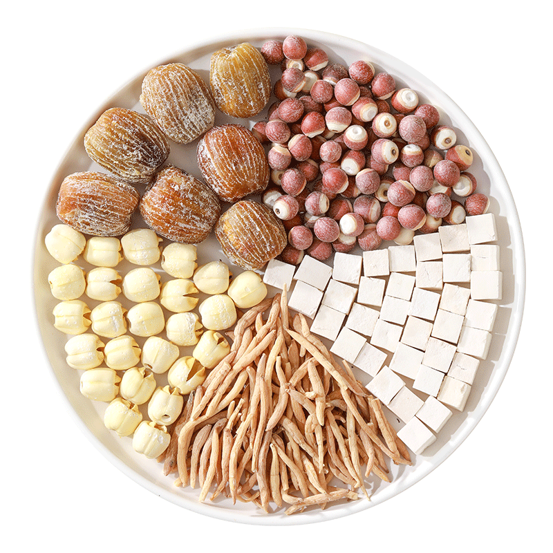 小儿参苓汤秋冬天养生汤包儿童脾胃太子参茯苓芡实莲子煲汤材料包