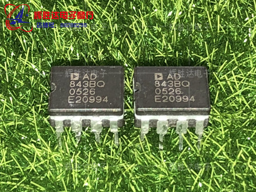 AD843BQ单运放AD843SQ 进口现货， 34兆赫T快速沉降运算放大器集