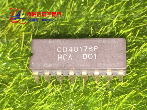 CD4017BF进口现货，集成电路IC 批量供应