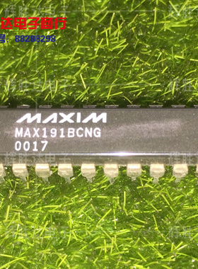 MAX191BCNG进口现货，集成电路IC 批量供应