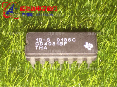 CD4081BF进口现货，集成电路IC 批量供应