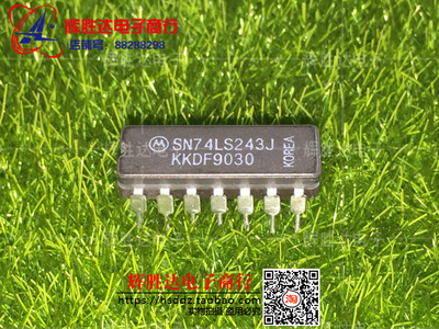 SN74LS243J进口现货，4位总线收发器集成电路IC 批量供应