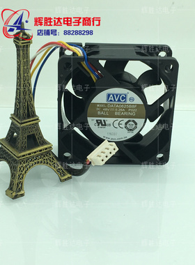 AVC DATA0625B8F 6CM 6025 48V 0.26A 四线PWM智能温控风扇