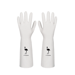 洗碗手套女防水家用厨房刷碗洗衣服洗菜贴手清洁耐用家务塑胶手套