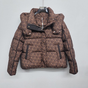 正品2025冬款女士短装白鸭绒羽绒外套欧货韩版面包服显高百搭上衣