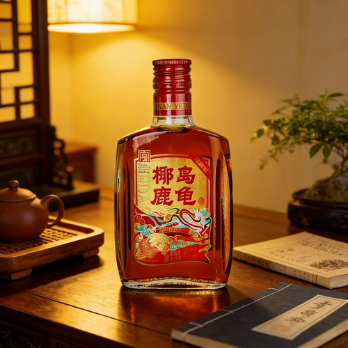 椰岛鹿龟酒33度海南老字号养生配制酒135ml小瓶肉苁蓉鹿血鹿鞭酒