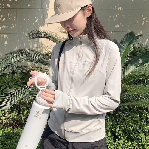 2026新款原纱立领防晒衣女夏季防紫外线户外运动骑行服外套防晒服