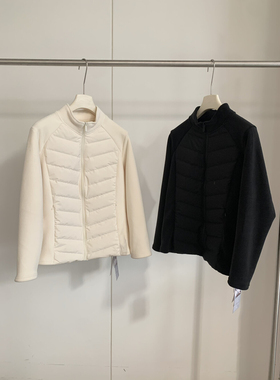 【LOVELY】小蛮腰立领轻薄保暖羽绒服外套韩系简约百搭保暖修身女