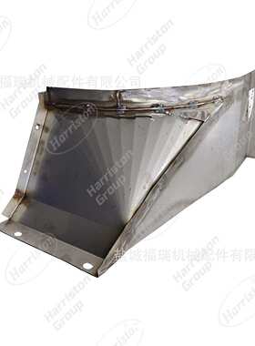 农机配件 沃得配件 输送口左板焊合 CD40ZQ.2.15A