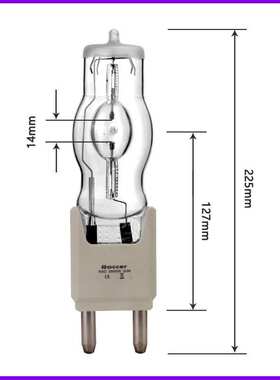 2.5K舞台影视镝灯泡 款同2500W/SE G38追光灯泡1800w/m18瓦