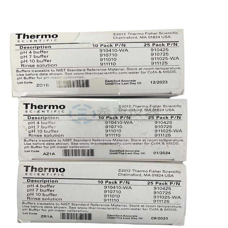 赛默飞Orion pH电极淋洗液，10袋 911110用于PH电极