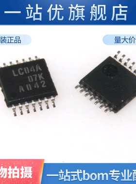 进口 SN74LVC04APWR 74LVC04APW LVC04A TSSOP14  逻辑IC芯片