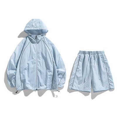 户外透气速干防晒衣夏季宽松运动