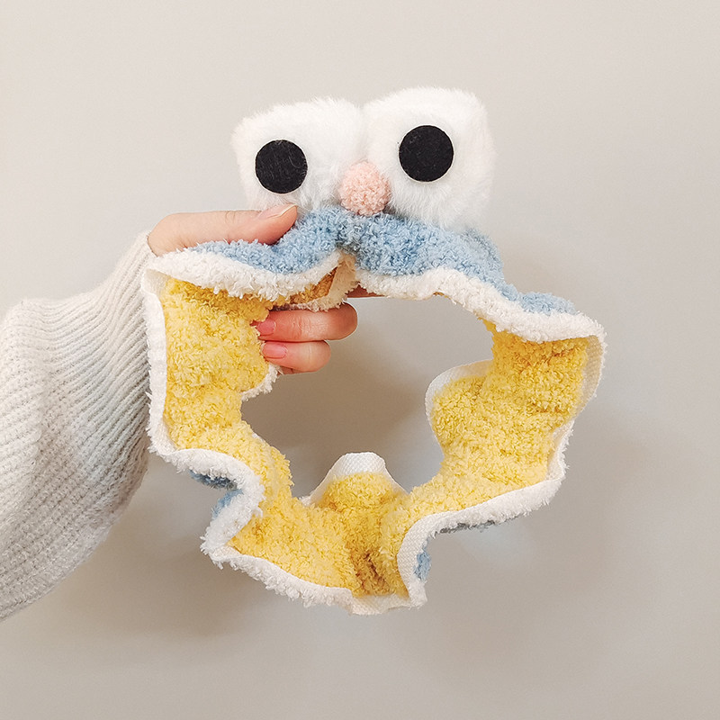 韩式可爱大眼洗漱敷面膜化妆发带女款褶皱花边皇冠洗脸束发带发箍