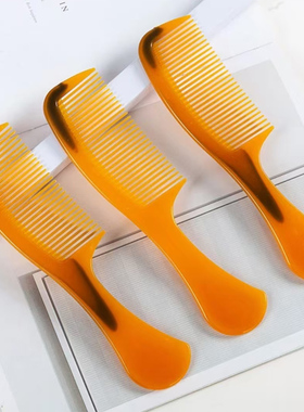 牛筋梳子折不断加厚不掉齿按摩防静电家用男女学生卷发梳子美容梳