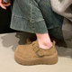 复古博肯单鞋 厚底增高勃肯鞋 松糕底一脚蹬乐福鞋 新款 女 女2026春季