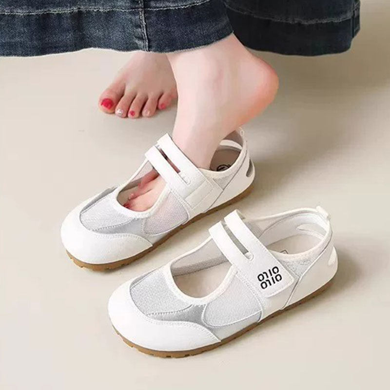 运动凉鞋女款2026新款夏季外穿透气不闷脚女鞋不累脚单鞋女休闲鞋