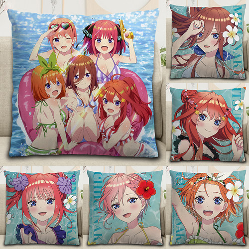 五等分的花嫁动漫抱枕中野三玖