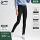 SPRAY 中腰显瘦黑色剪刀牛仔裤 DENHAM常青款 女士潮流CANDIANI修身