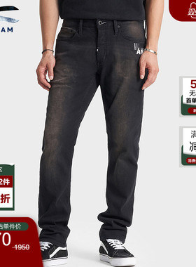 DENHAMxWDS联名款2025年FREEMOVE高弹修身中腰牛仔裤男RAZOR